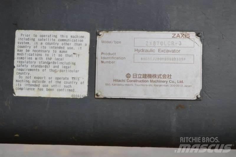 Hitachi ZX870 Мини-экскаваторы