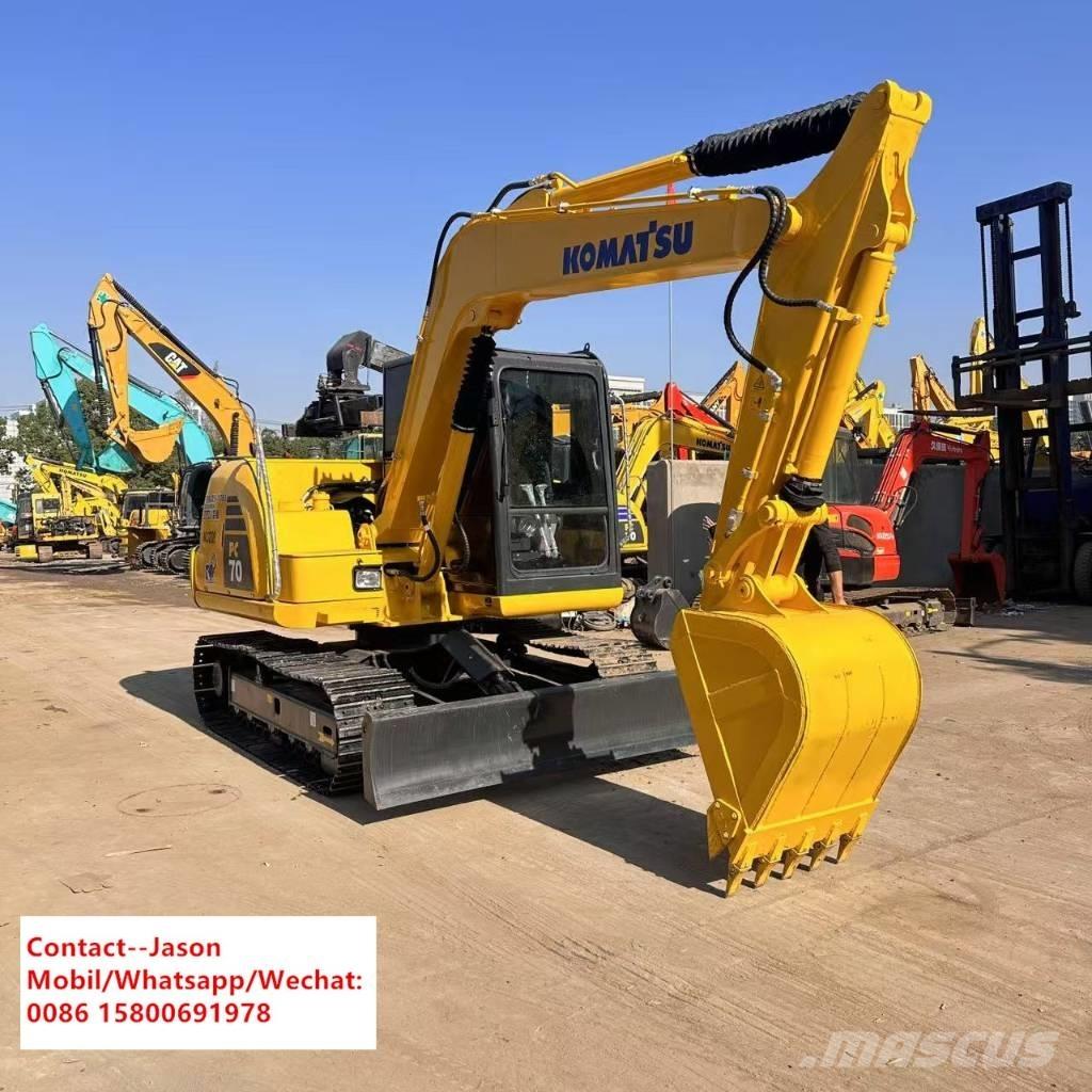 Komatsu PC 70-8 Гусеничные экскаваторы
