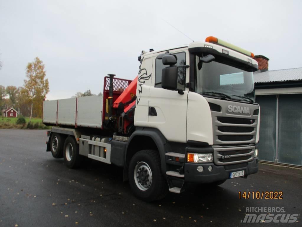 Scania G490cb6x4*4 Автомобильные краны