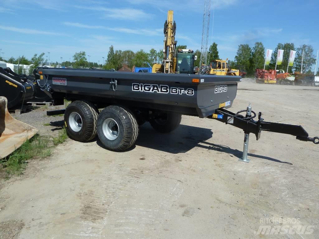 Bigab BT-8 Самосвальные прицепы