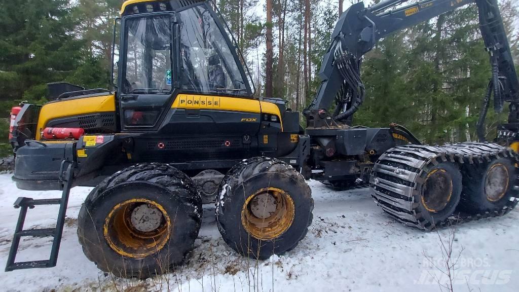 Ponsse Fox Харвестеры