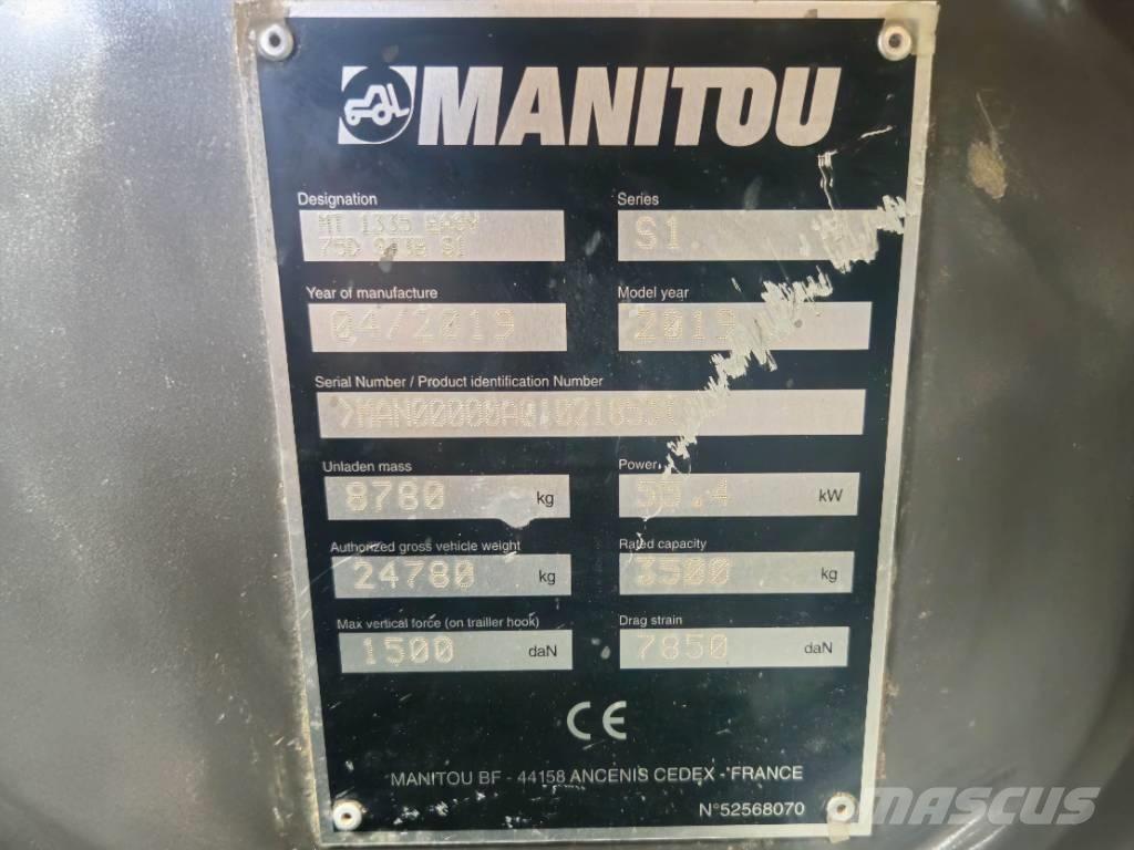 Manitou MT 1335 Телескопические погрузчики