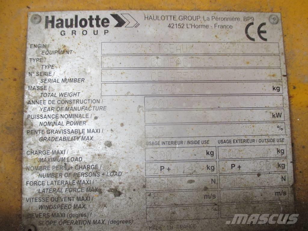 Haulotte Compact 12 Ножничные подъемники