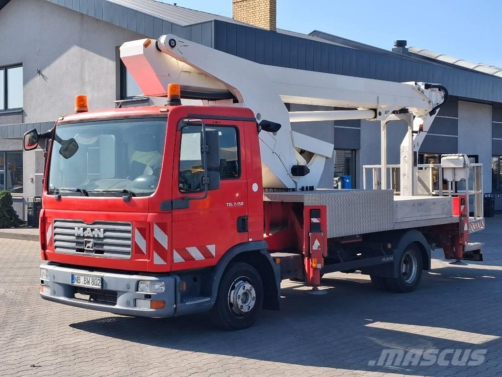 MAN TGL 7.150 Телескопические подъемники