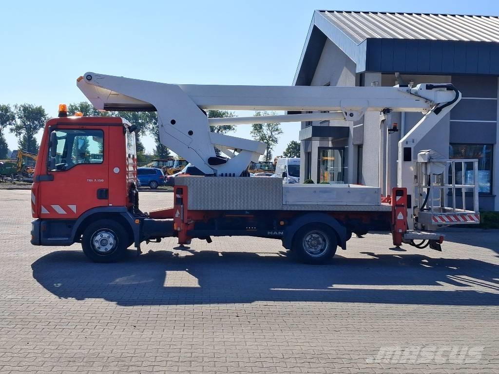 MAN TGL 7.150 Телескопические подъемники