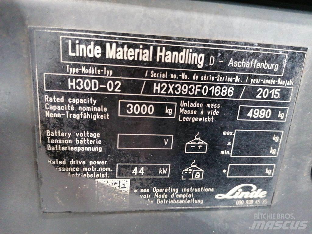 Linde H30D-02 Дизельные погрузчики
