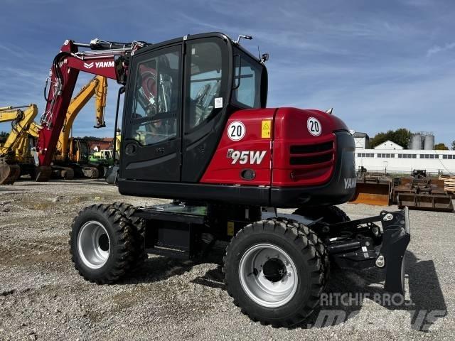Yanmar B 95W Колёсные экскаваторы