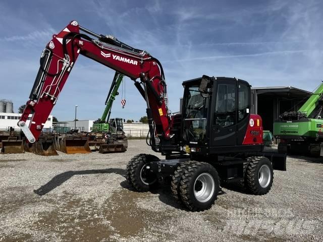 Yanmar B 95W Колёсные экскаваторы