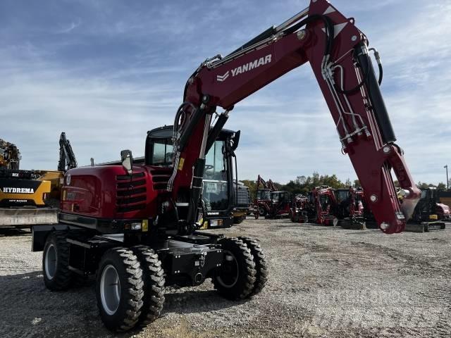 Yanmar B 95W Колёсные экскаваторы