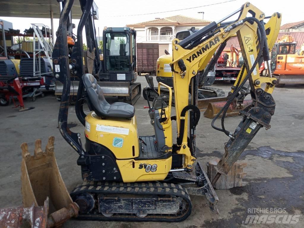 Yanmar SV08-1C Мини-экскаваторы