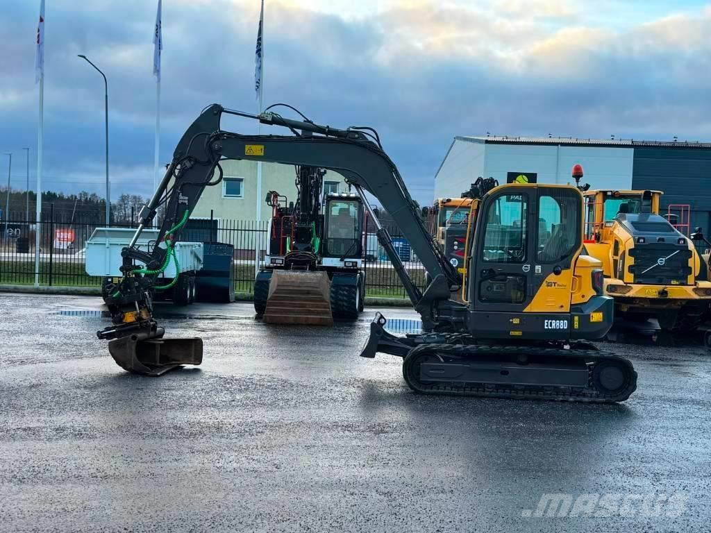 Volvo ECR 88 D Малые экскаваторы 7т-12т