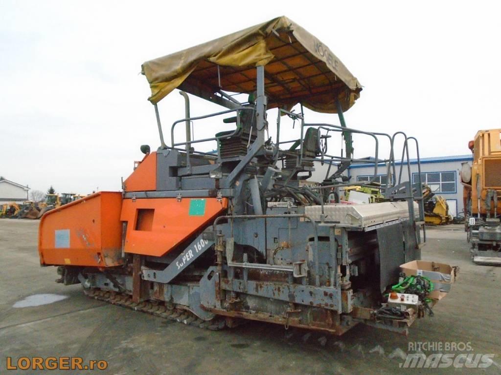 Vögele Super 1600 Асфальтоукладчики