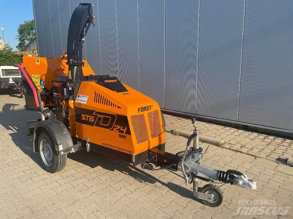  Först ST6D24 Дробилки древесины