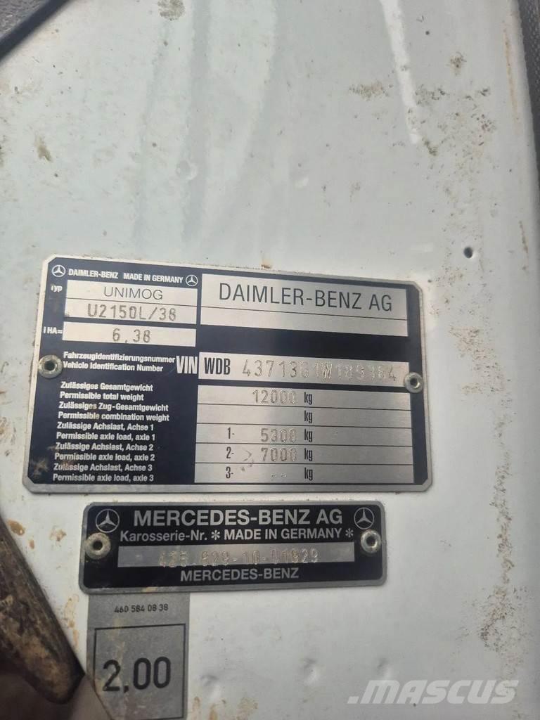 Unimog u 2150l38 Буровые вышки