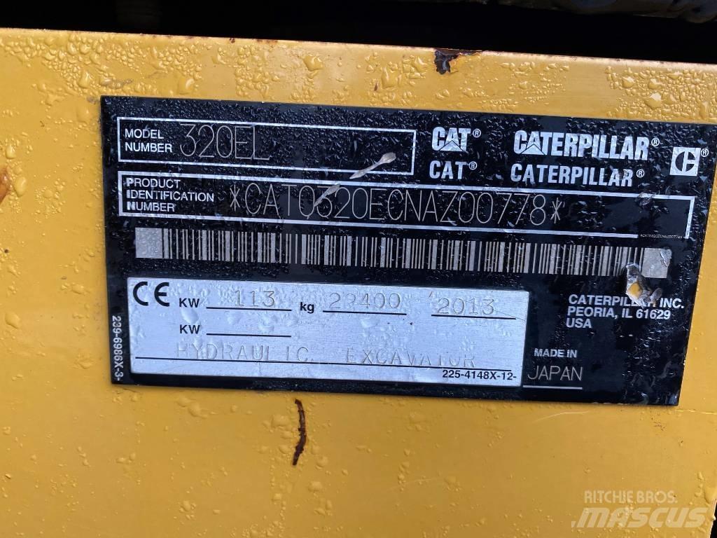 CAT 320 EL Гусеничные экскаваторы
