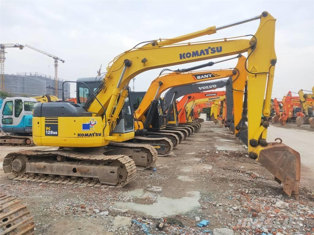 Komatsu PC 128 US Малые экскаваторы 7т-12т