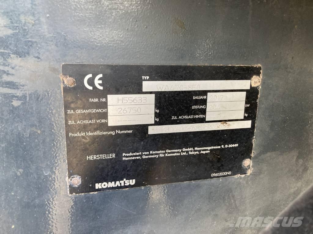 Komatsu WA 470-8 Фронтальные погрузчики