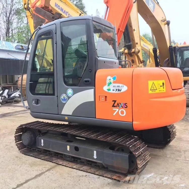 Hitachi zx70 Малые экскаваторы 7т-12т