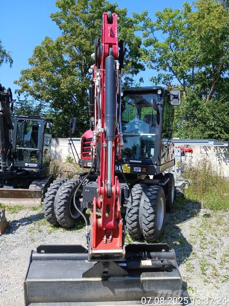 Yanmar B75W Колёсные экскаваторы