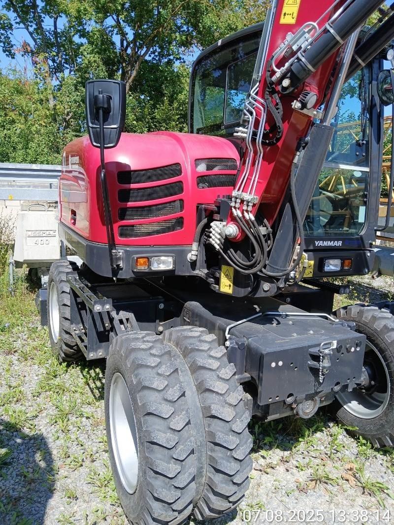 Yanmar B75W Колёсные экскаваторы