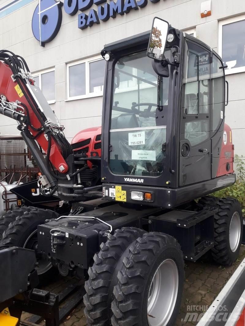Yanmar B75W Колёсные экскаваторы
