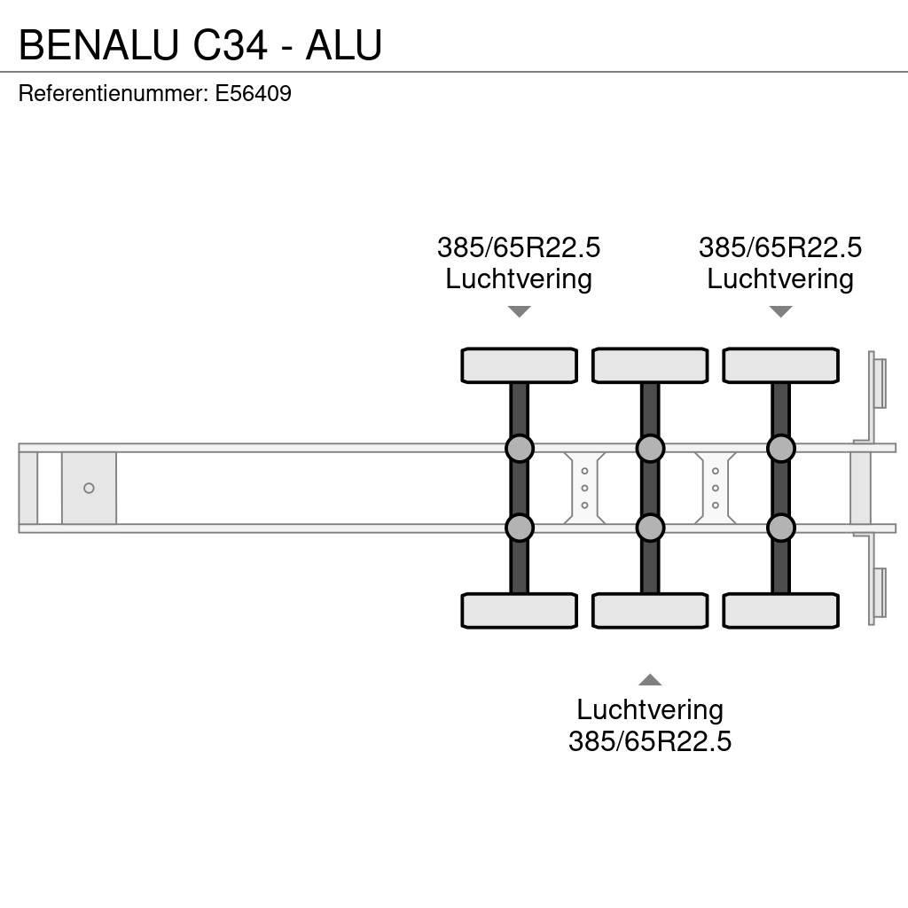 Benalu C34 - ALU Самосвальные полуприцепы