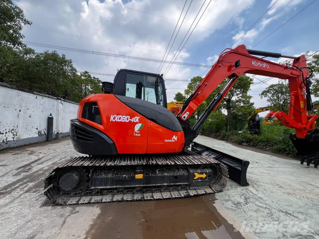 Kubota KX 080-4 CX Малые экскаваторы 7т-12т