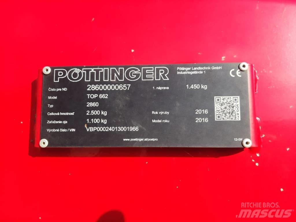 Pöttinger Top 662 Рядковые косилки