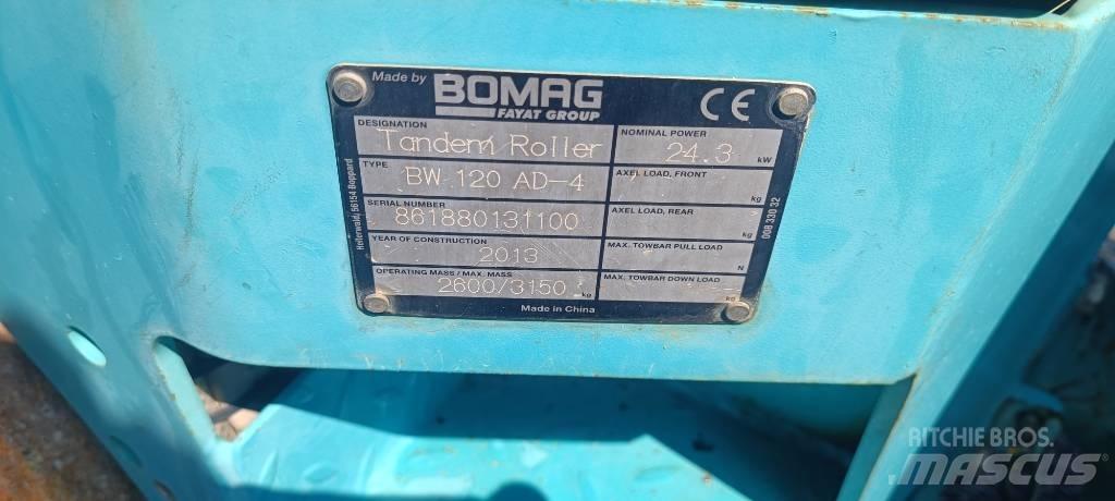 Bomag BW 120 AD-4 Катки тротуарные