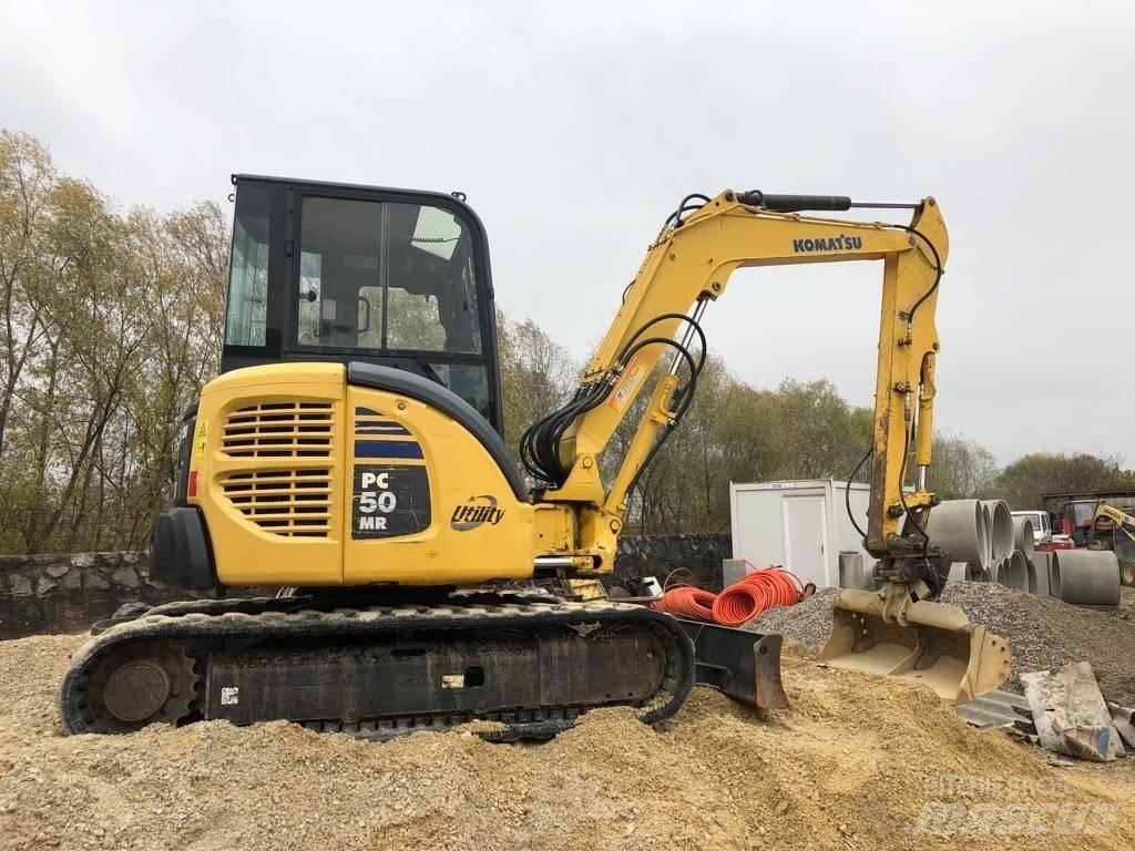 Komatsu PC50MR-2 Мини-экскаваторы