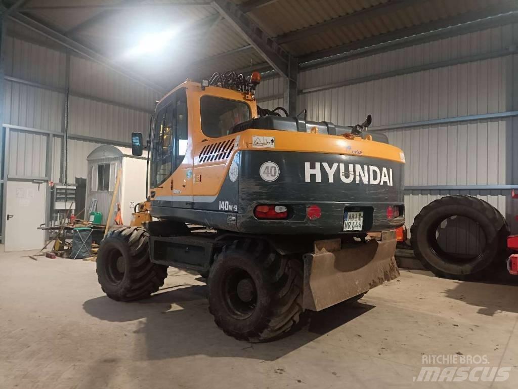 Hyundai RW140-9A Колёсные экскаваторы