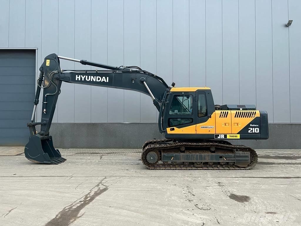 Hyundai R 210 Гусеничные экскаваторы