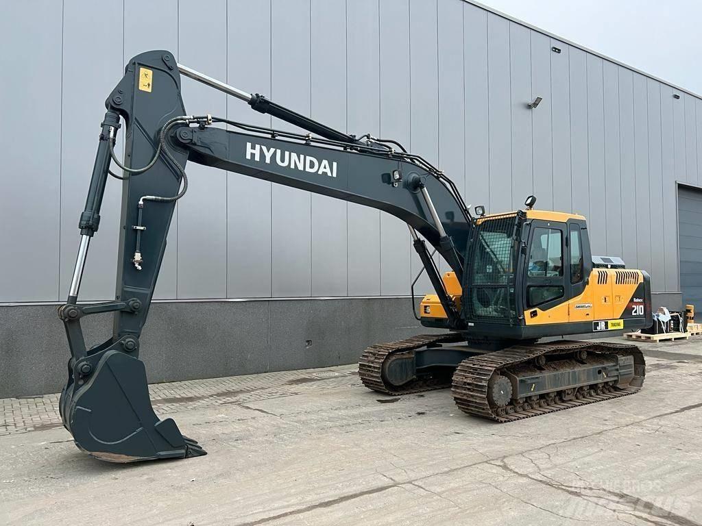 Hyundai R 210 Гусеничные экскаваторы