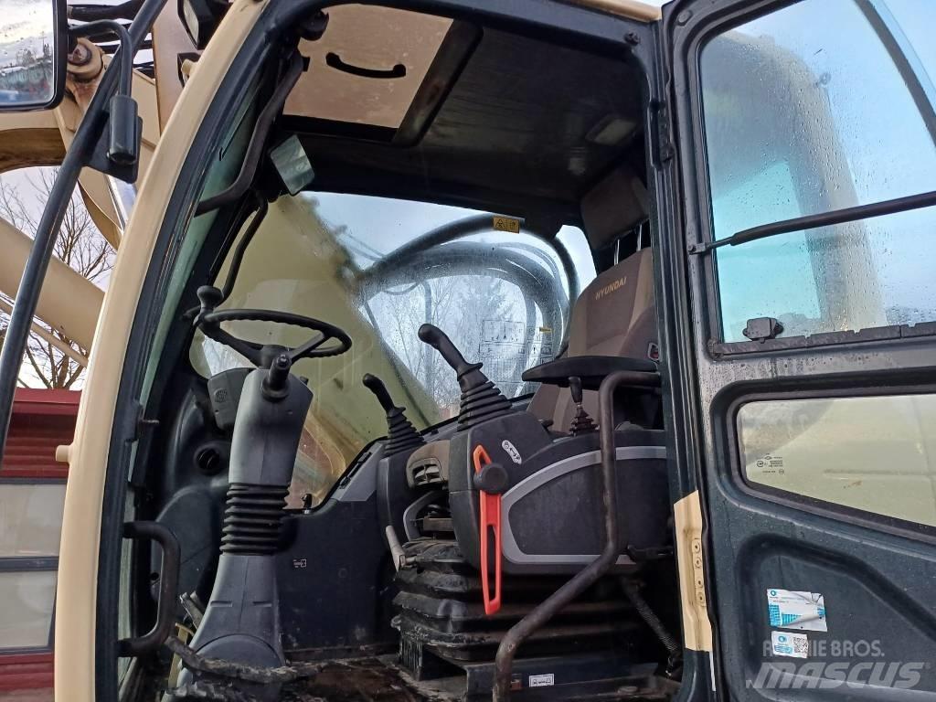 Hyundai HW 180 - 9A Колёсные экскаваторы