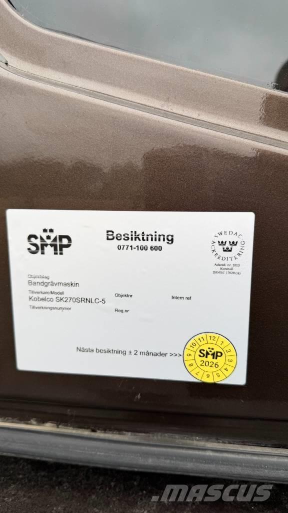Kobelco SK 270 LC Гусеничные экскаваторы
