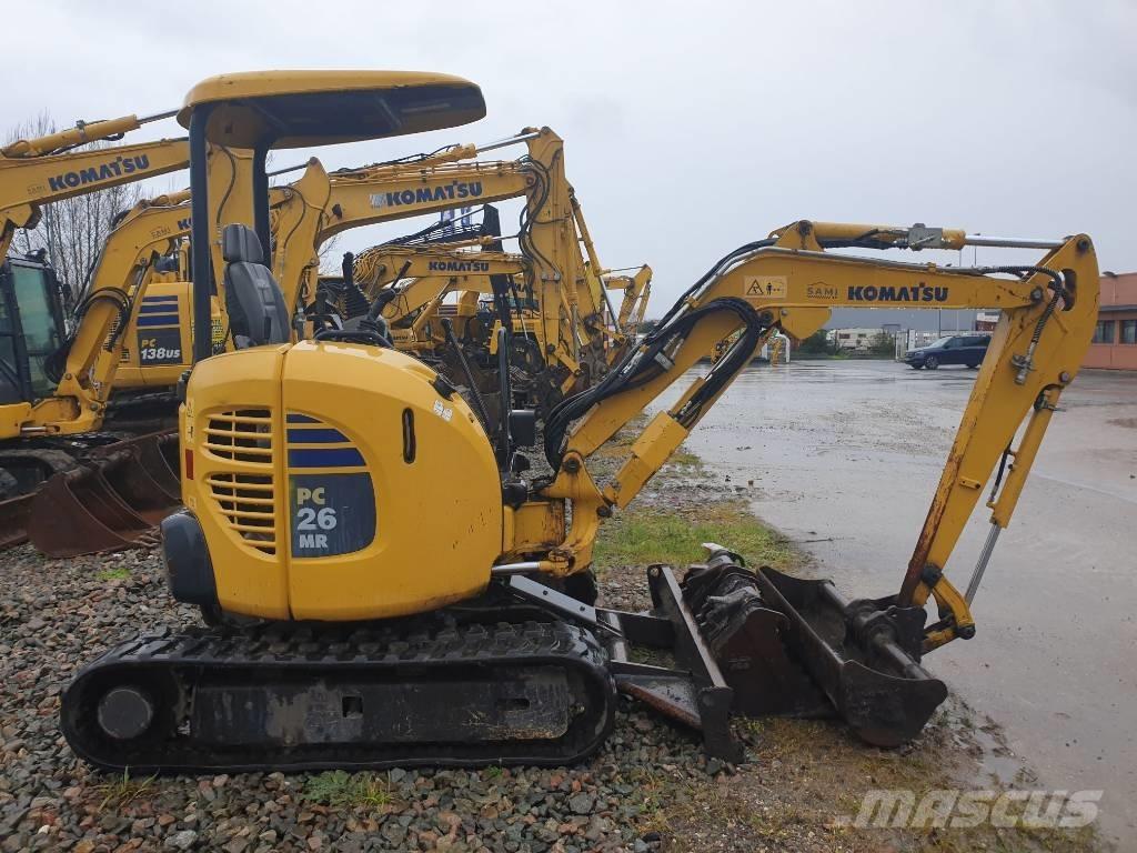 Komatsu PC26MR-3 Мини-экскаваторы