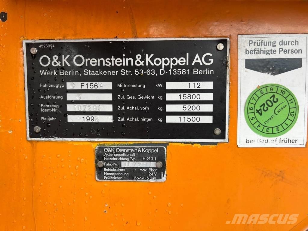 O&K F 156 A Грейдеры
