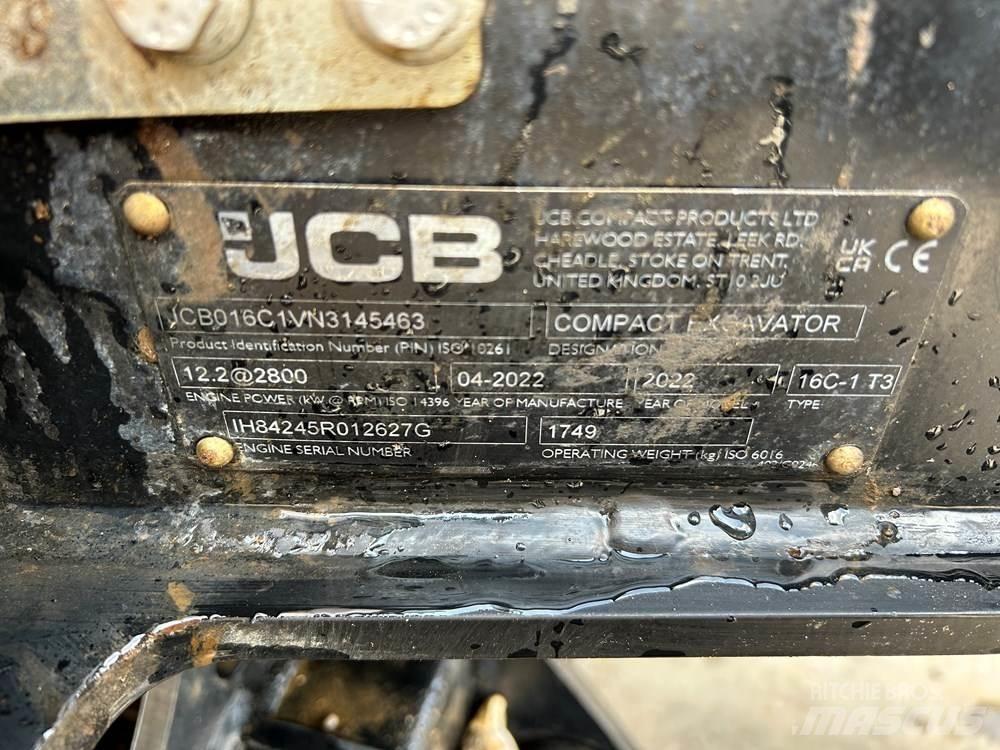 JCB 16C-1 Мини-экскаваторы