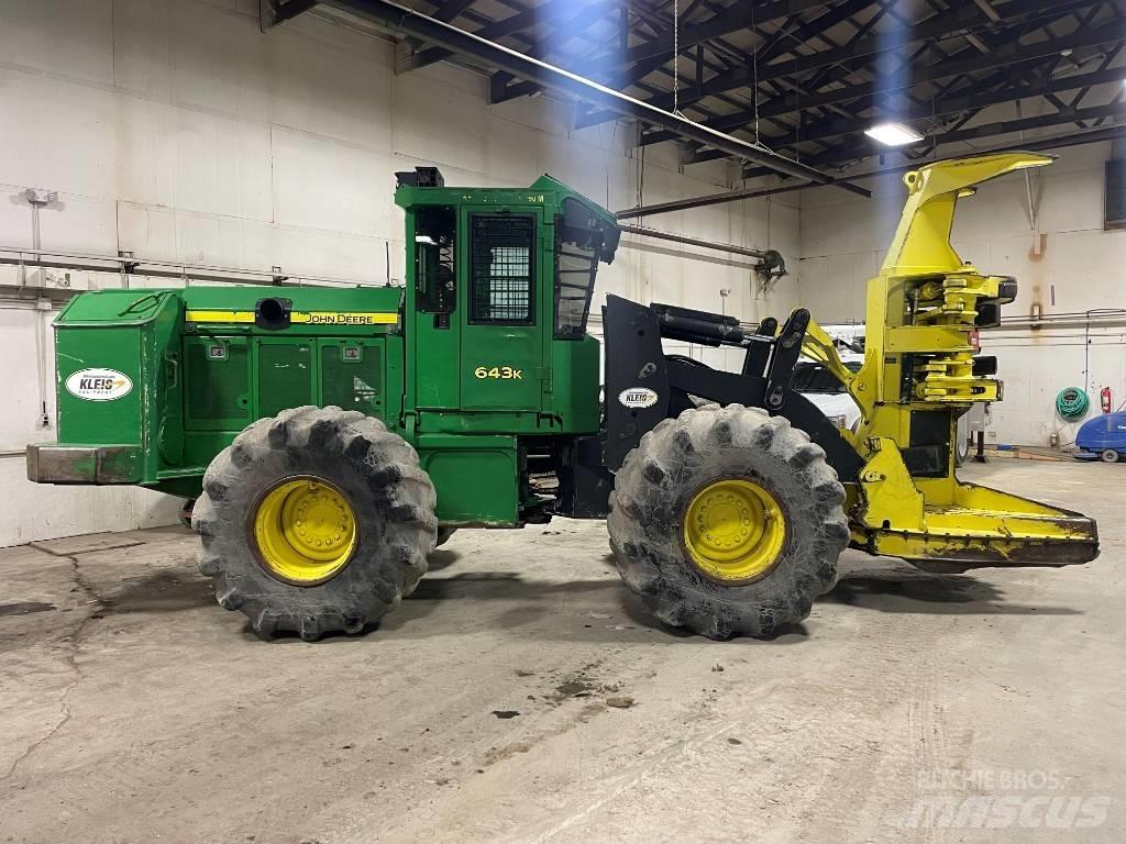 John Deere 643 K Валочно-пакетирующие машины