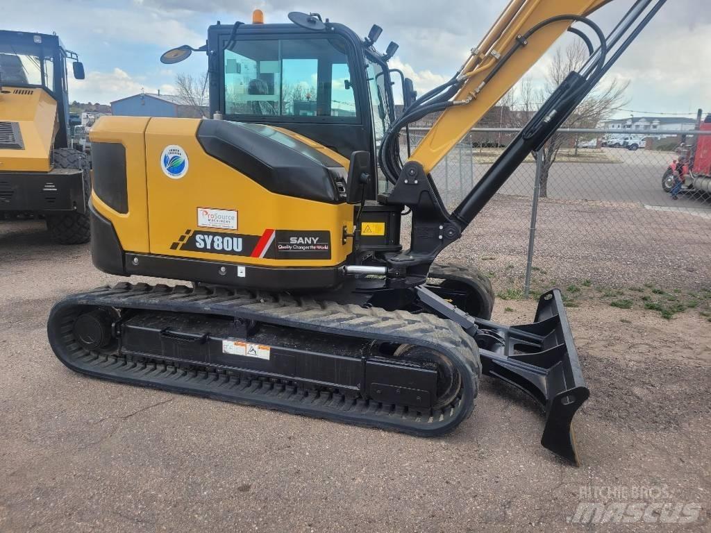 Sany SY80U Гусеничные экскаваторы