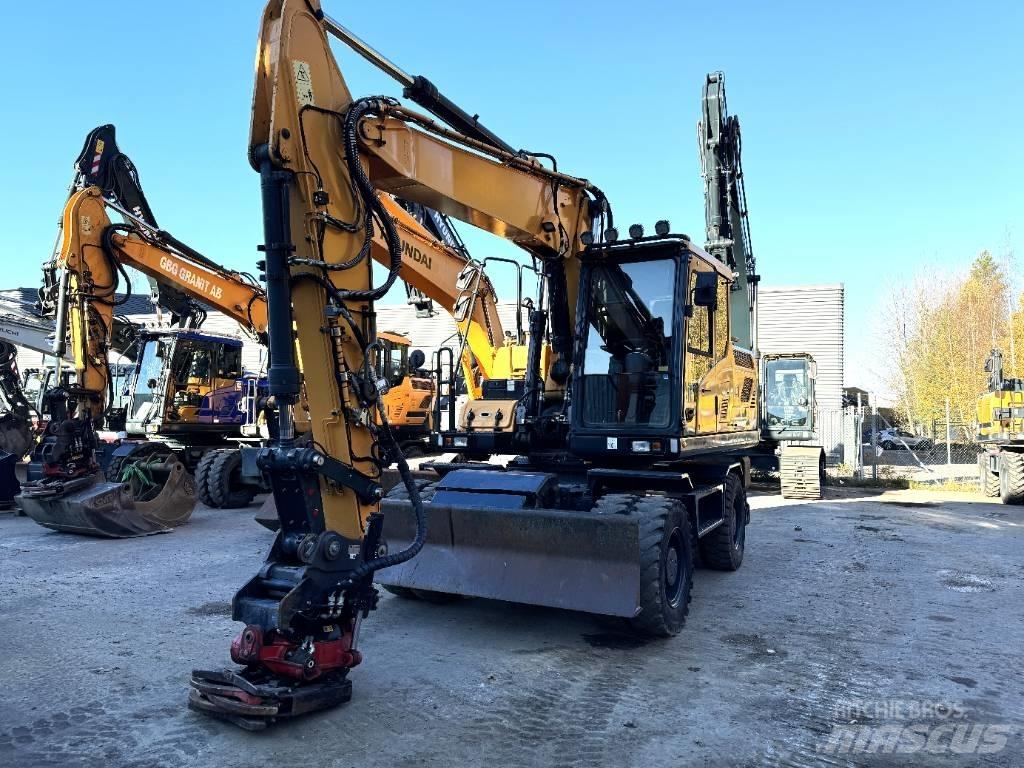 Hyundai HW180 Колёсные экскаваторы