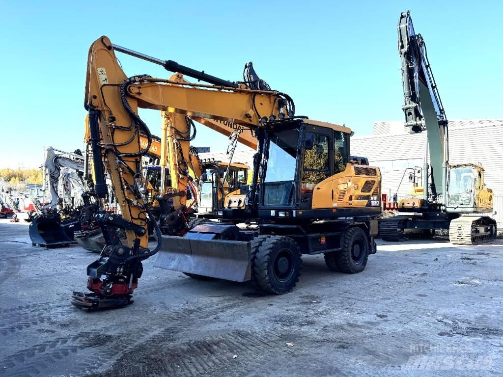 Hyundai HW180 Колёсные экскаваторы