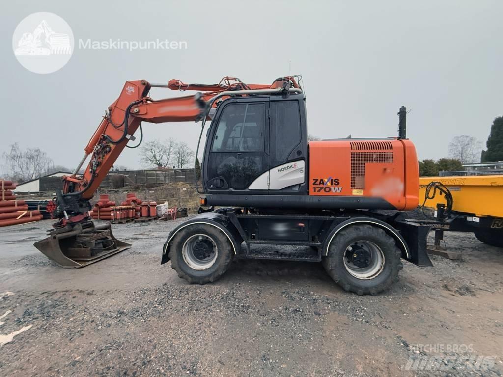 Hitachi ZX 170 W-5 B Колёсные экскаваторы