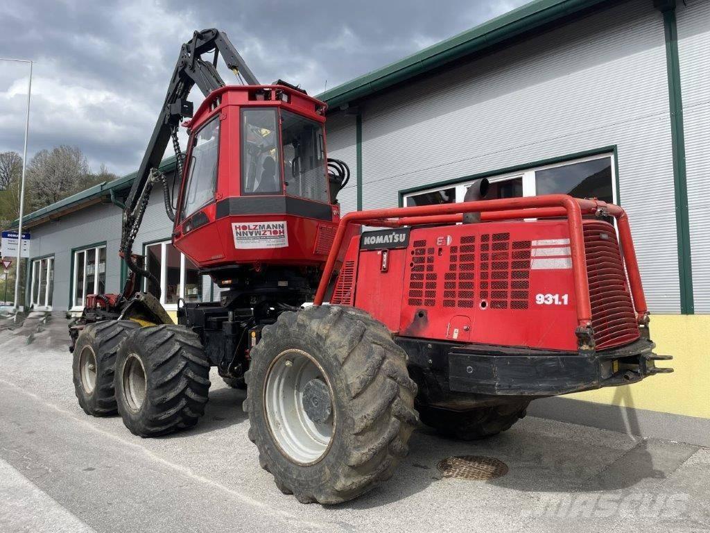 Komatsu 931.1 Харвестеры