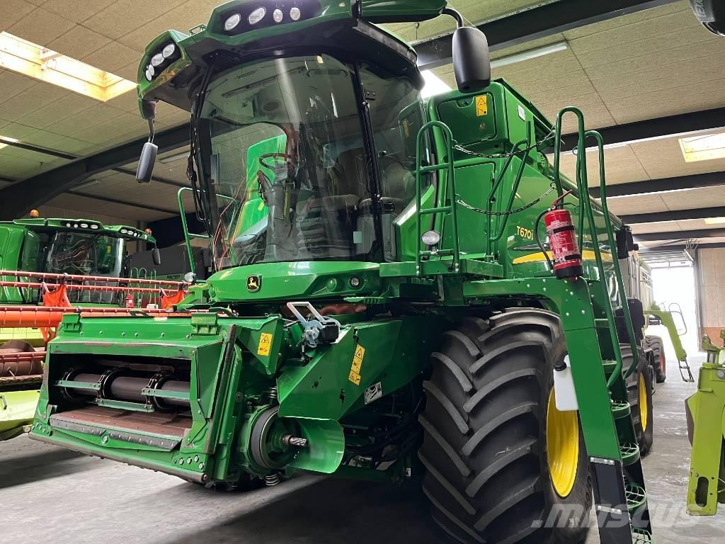 John Deere T670 Зерноуборочные комбайны