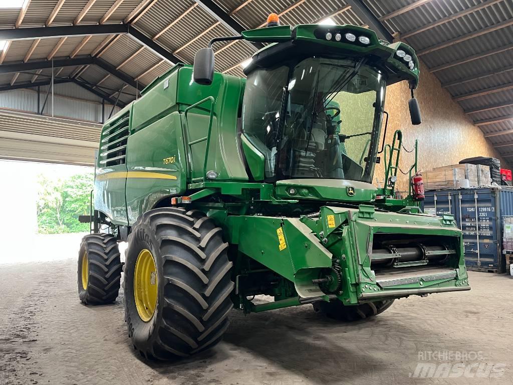 John Deere T670 Зерноуборочные комбайны