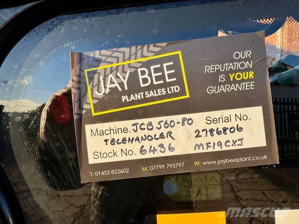 JCB 560-80 Телескопические погрузчики
