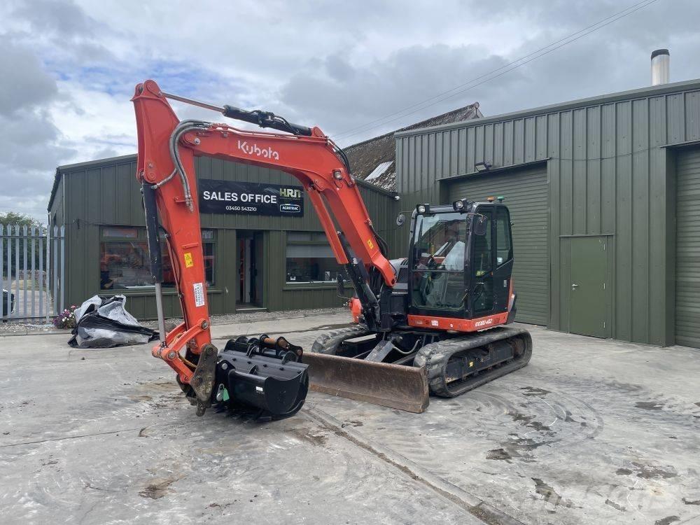 Kubota KX 080-4 Малые экскаваторы 7т-12т