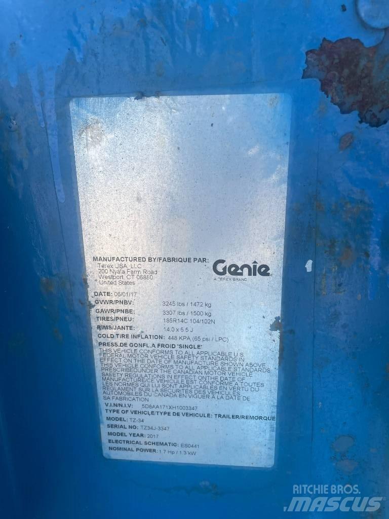 Genie TZ-34/20 Прицепные подъёмники