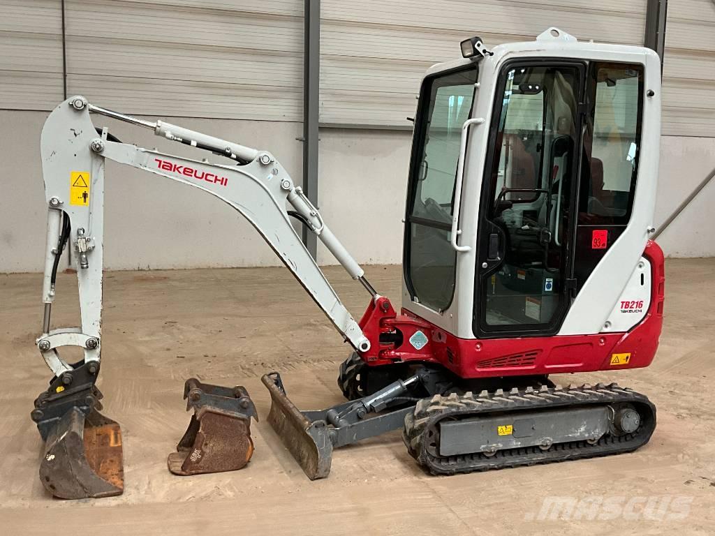 Takeuchi TB 216 Мини-экскаваторы